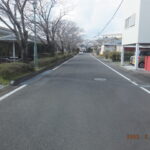 西面節道路状況